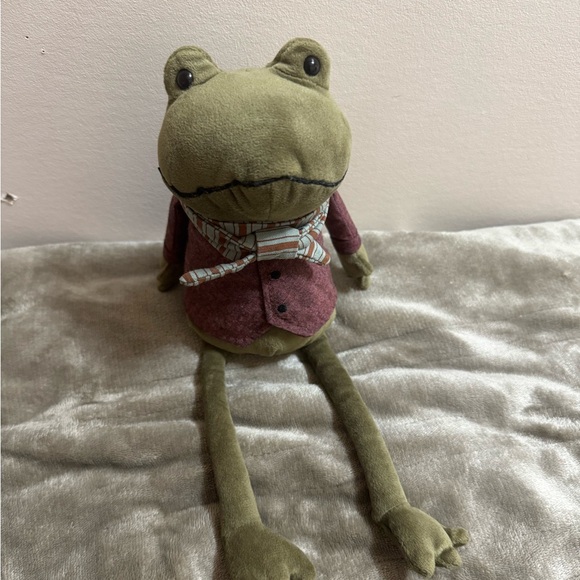 Jellycat London Riverside Rambler Frog - Picture 1 of 8